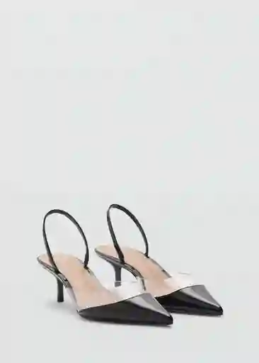 Zapatos Bisou Negro Talla 41 Mujer Mango