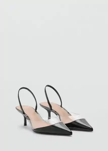 Zapatos Bisou Negro Talla 41 Mujer Mango