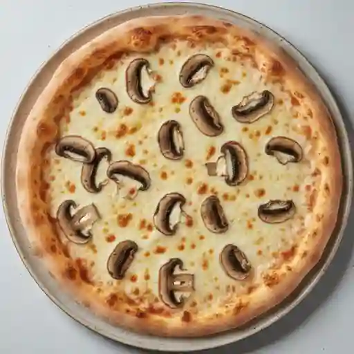 Pizza Pollo Champiniones Pequena