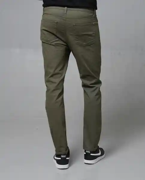 Pantalón Hombre Verde 30 160G101_VER190414 Rifle