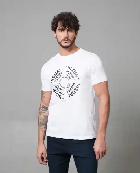 Camiseta Hombre Crudo L 102G111_CRU110605 Rifle