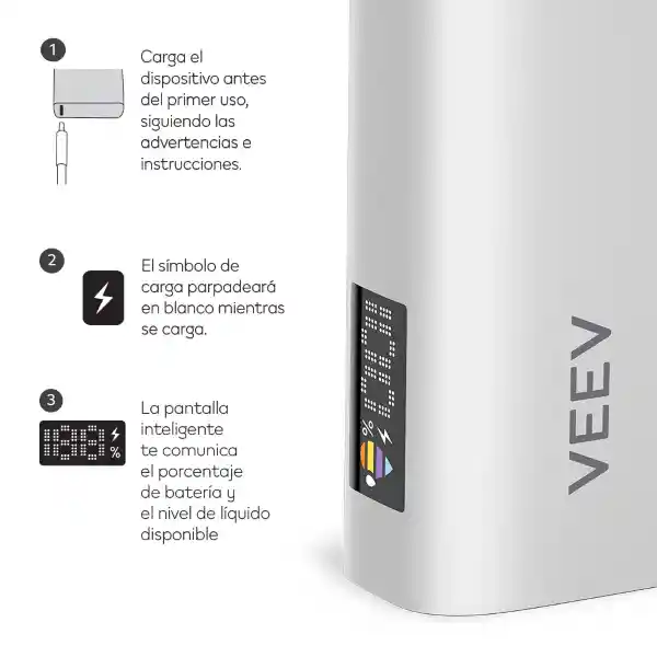 Vapeador Veev Now Sandia 8000 Puffs