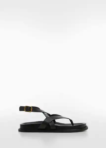 Sandalias Utila Negro Talla 41 Mujer Mango