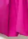 Vestido Clara Fucsia Talla S Mujer Mango