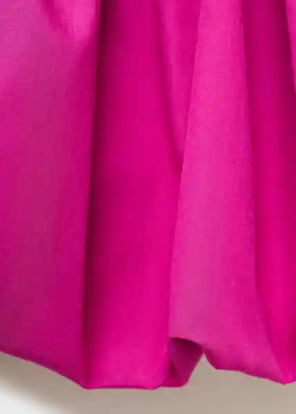 Vestido Clara Fucsia Talla S Mujer Mango