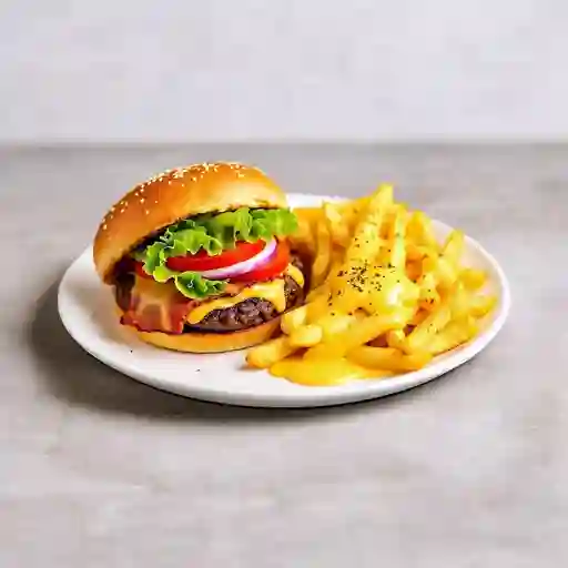 Hamburguesa Portena