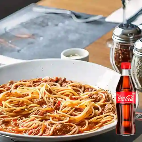 Combo Pasta Bolognesa +Cocacola Orig 300ml