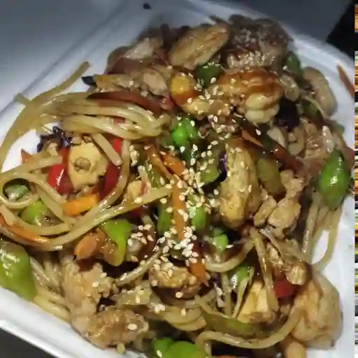Lo mein mixto personal
