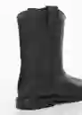 Botas Daila Negro Talla 38 Niña Mango