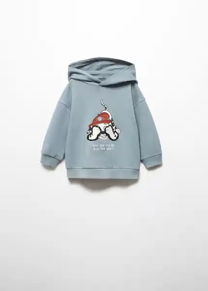 Sudadera Pawfire Niños Azul Talla 67 Mango