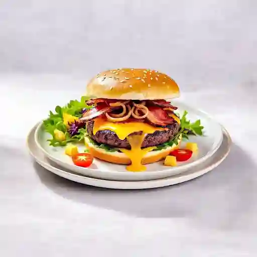 Hamburguesa Hawaiana