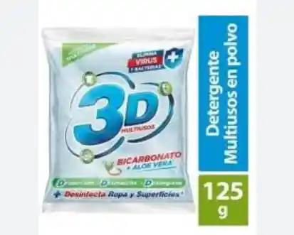 3d Deterg X 125g