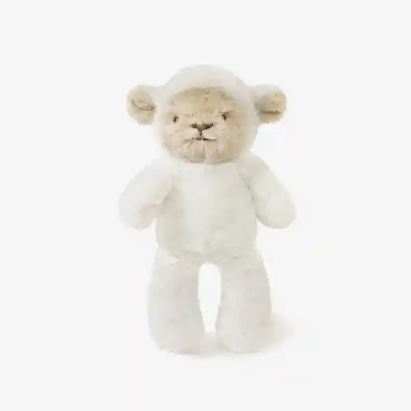 O.B. Designs Peluche Cordero Lee Blanco Pequeño 25 cm