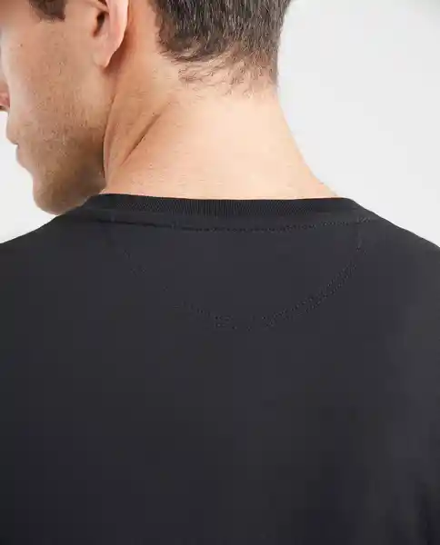 Camiseta Authentic Negro Sombrío Ultra Oscuro T. L Chevignon