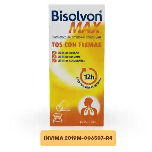 Bisolvon Max Jarabe (30 mg/ 5 mL)