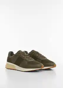 Zapatos Deportiva Rule Khaki Talla 42 Hombre Mango