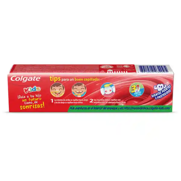 Colgate Crema Dental Kids Dientes Fuertes y Protegidos 37 mL