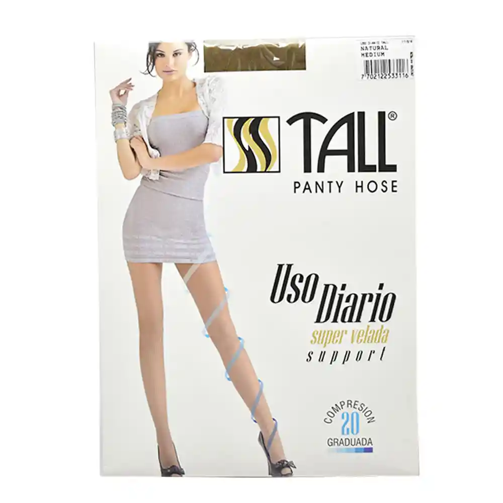 Tall Media Supervelada Color Natural Medium Comprensión 20