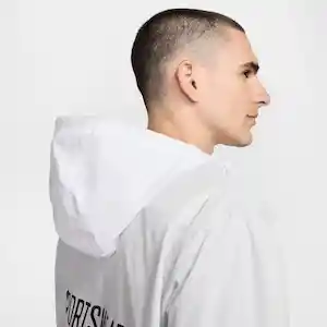 Nike Chaqueta Club Marina Lifestyle Blanco de Hombre Talla L
