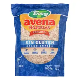 Toning Avena en Hojuelas 100 % Natural