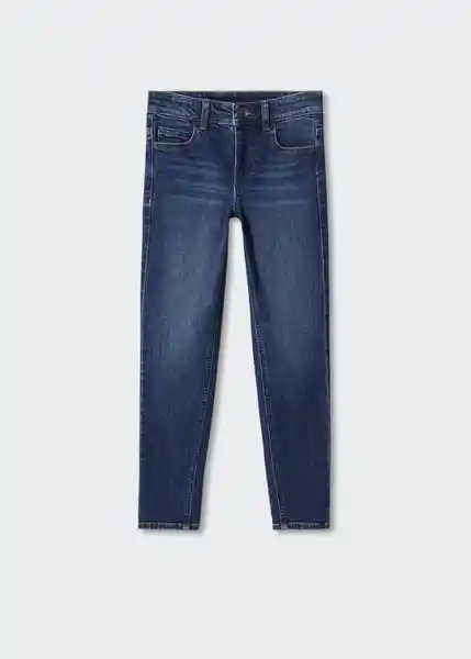 Jean Slim Tejano Oscuro Talla 12 Niños Mango