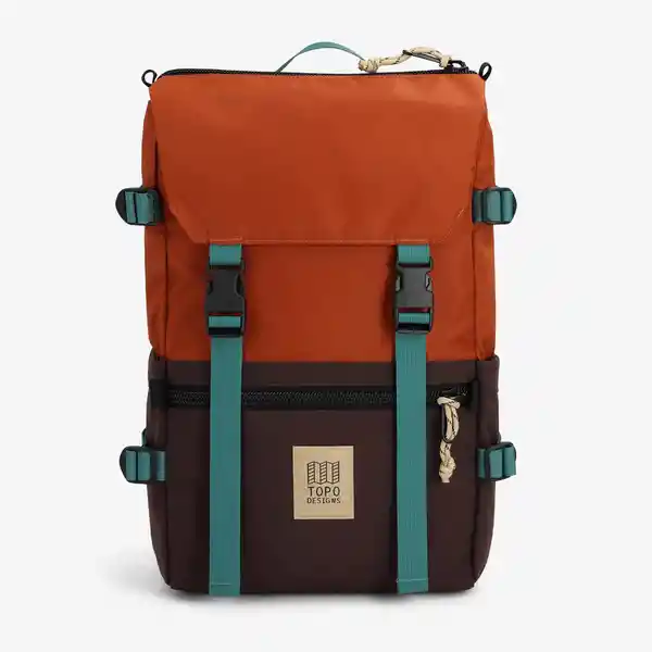 Topo Designs Maleta de Aventura Rover Clay Chocolate