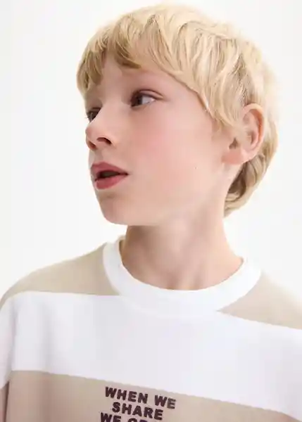 Buzo Sudadera Striblo Arena Talla 10 Niño Mango
