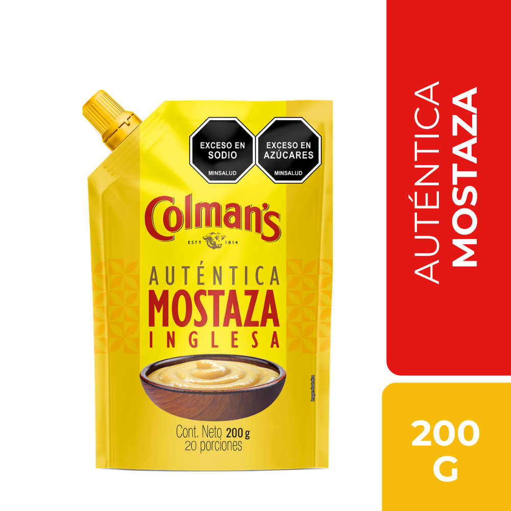 Colmans Mostaza Inglesa 200g