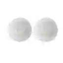 Pelota Mascotas Que Brillan en la Obscuridad Silver Gray Miniso