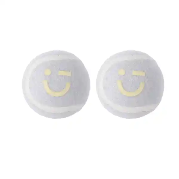 Pelota Mascotas Que Brillan en la Obscuridad Silver Gray Miniso