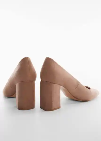 Zapatos Sally Nude Talla 38 Mujer Mango