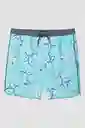 ONeill Short de Baño Urchin Volley Am Aquamarine Talla XL