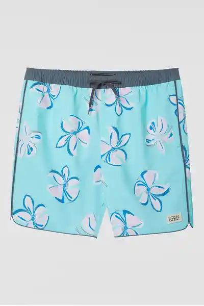 ONeill Short de Baño Urchin Volley Am Aquamarine Talla XL