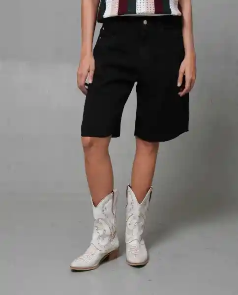 Short Mujer Negro 6 253G002_NEG194004 Rifle