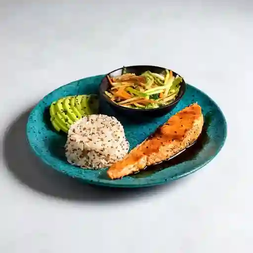 Salmón Teriyaki