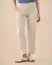 Pantalón Crudo Nevisca Claro Talla 14 631G015 Esprit