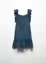 Vestido Emma Navy Talla 14 Niñas Mango