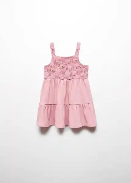 Vestido Bibi Rosa Talla 97 Niñas Mango