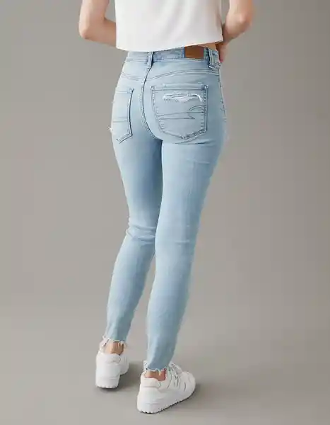 Jean Mujer Azul Talla 2 Regular American Eagle 04334821