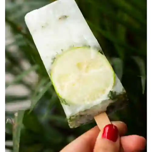 Paleta de Limón Hierbabuena