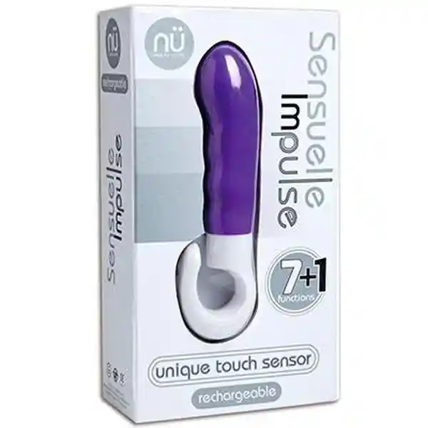 Sensuelle Impulse Dildo 7 Funciones Slimline Purp