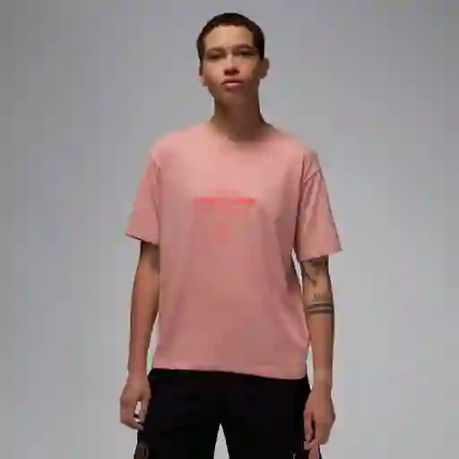 Nike Camiseta J Psggfx Gf Tee Lifestyle Mujer Rosado Talla M