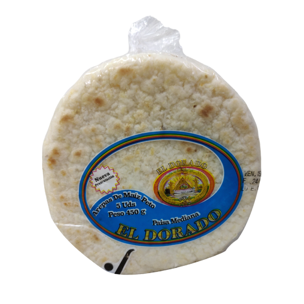 El Dorado Arepa Paisa Mediana 450 g