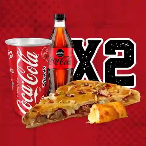 2 Slice+2 Cocacola 600+ 2 Stromboli Dulc