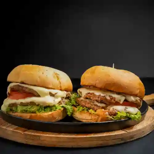 Combo Hamburguesa Doble Carne Mor X 2 Ud