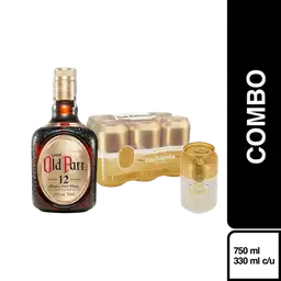 Old Parr Whisky 12 Años + Club Colombia Cerveza Dorada