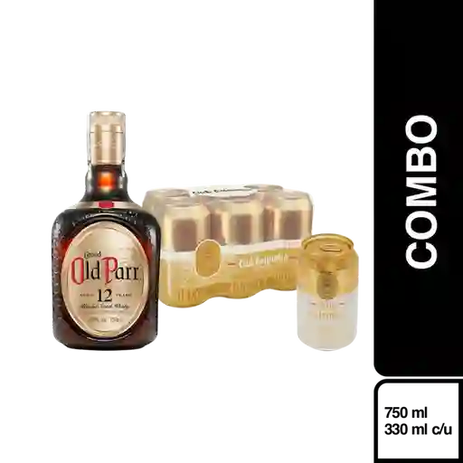 Old Parr Whisky 12 Años + Club Colombia Cerveza Dorada