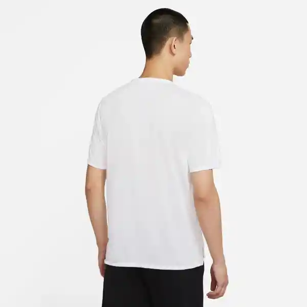 Nike Camiseta M Df Rise 365 Ss Para Hombre Blanco Talla L