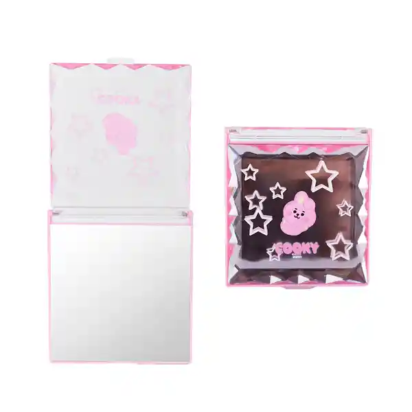 Espejo Baby Cooky Serie Bt21 Miniso