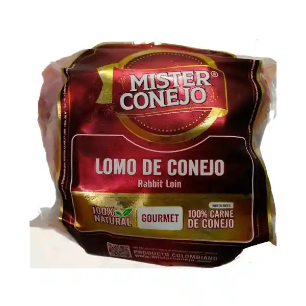 Míster Conejo Lomo de Conejo Congelado